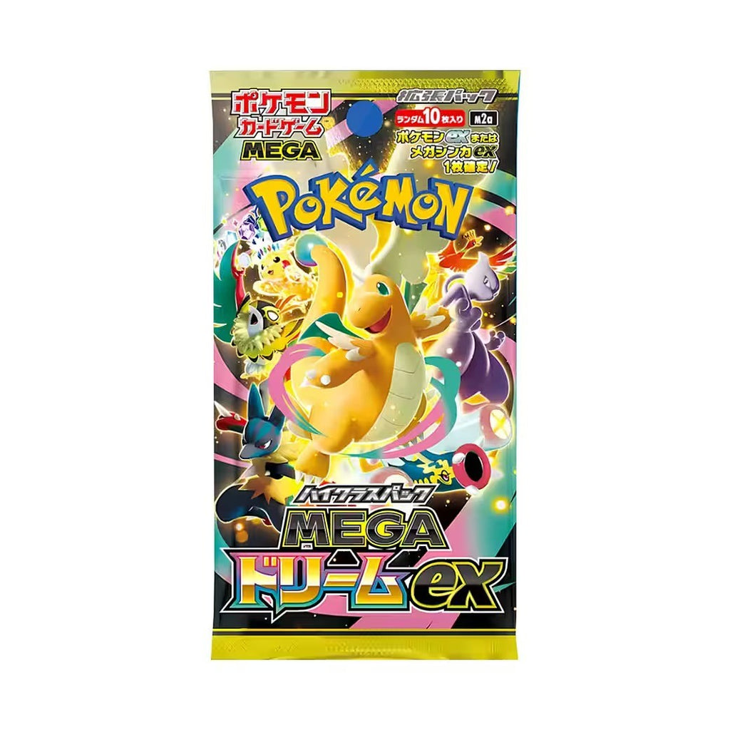 1x Pokemon Mega Dream Ex - Einzelbooster M2A Japanisch