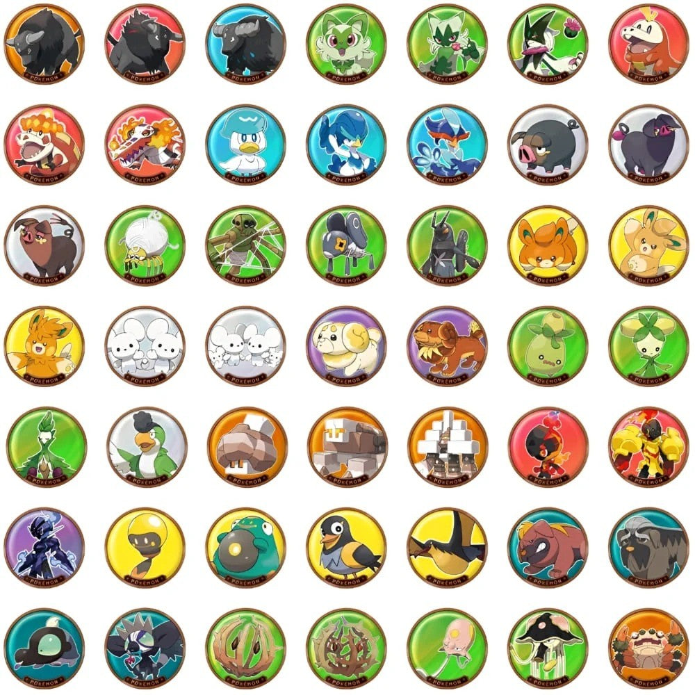 Pokemon Paldea Blind Box - Magnetic Coin Set [S-CHN]
