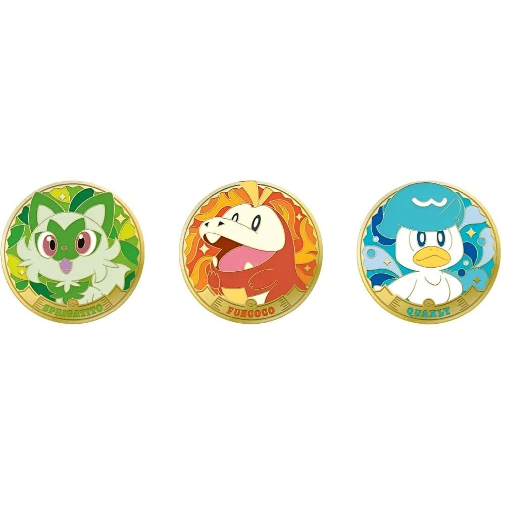 Pokemon Paldea Blind Box - Magnetic Coin Set [S-CHN]