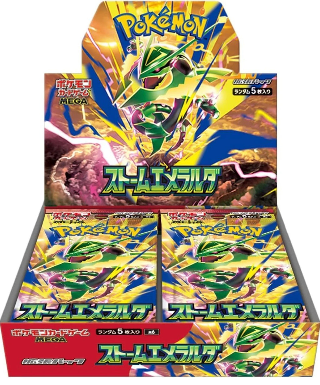 Pokemon Storm Emeralda Display (M6) - Japanisch