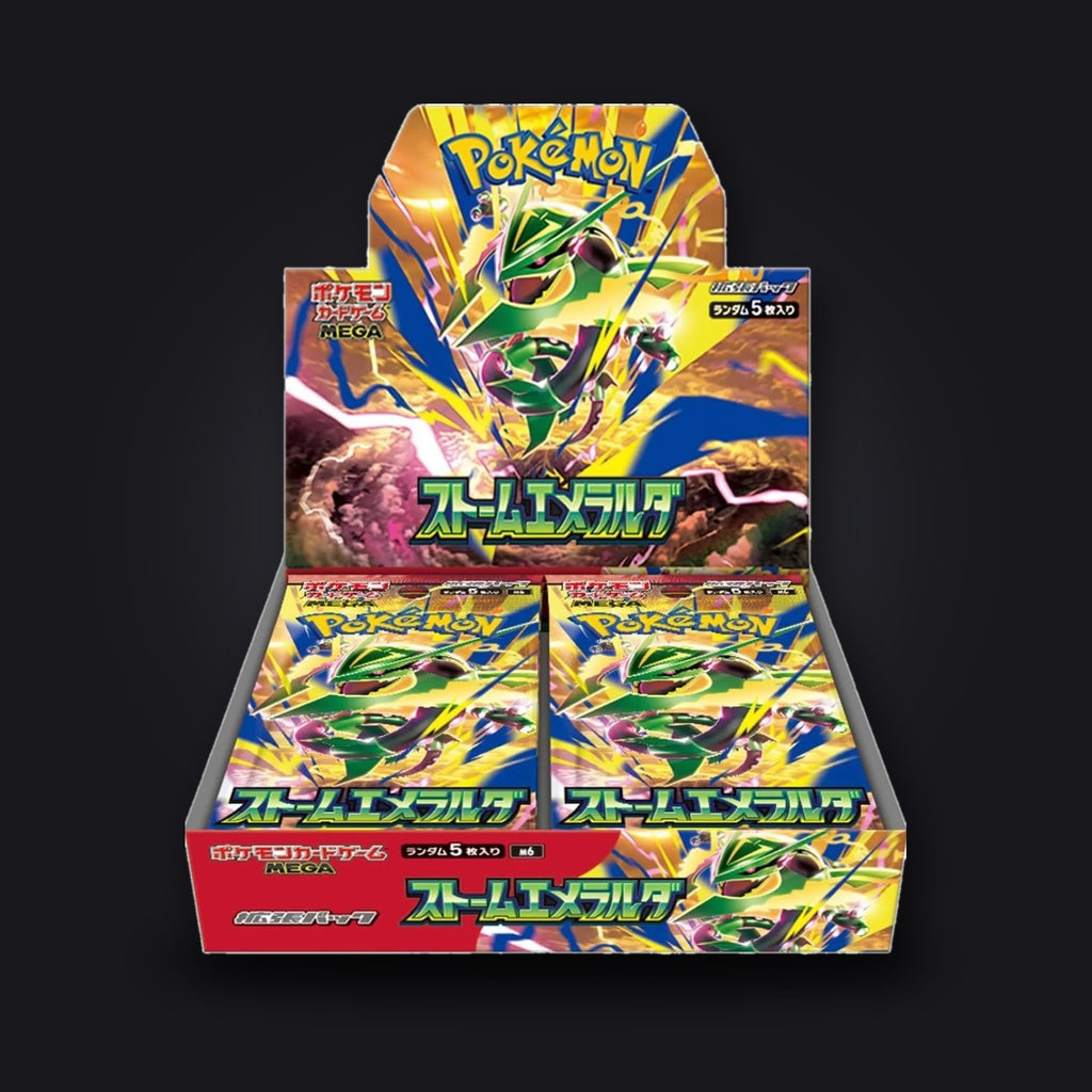 Pokemon Storm Emeralda Display (M6) - Japanisch