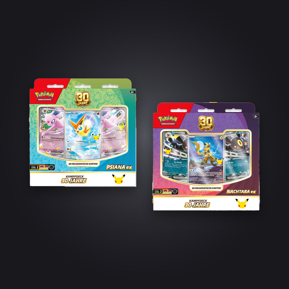 Pokémon 30 Jahre – Kampfdeck Psiana-ex / Nachtara-ex (Deutsch)