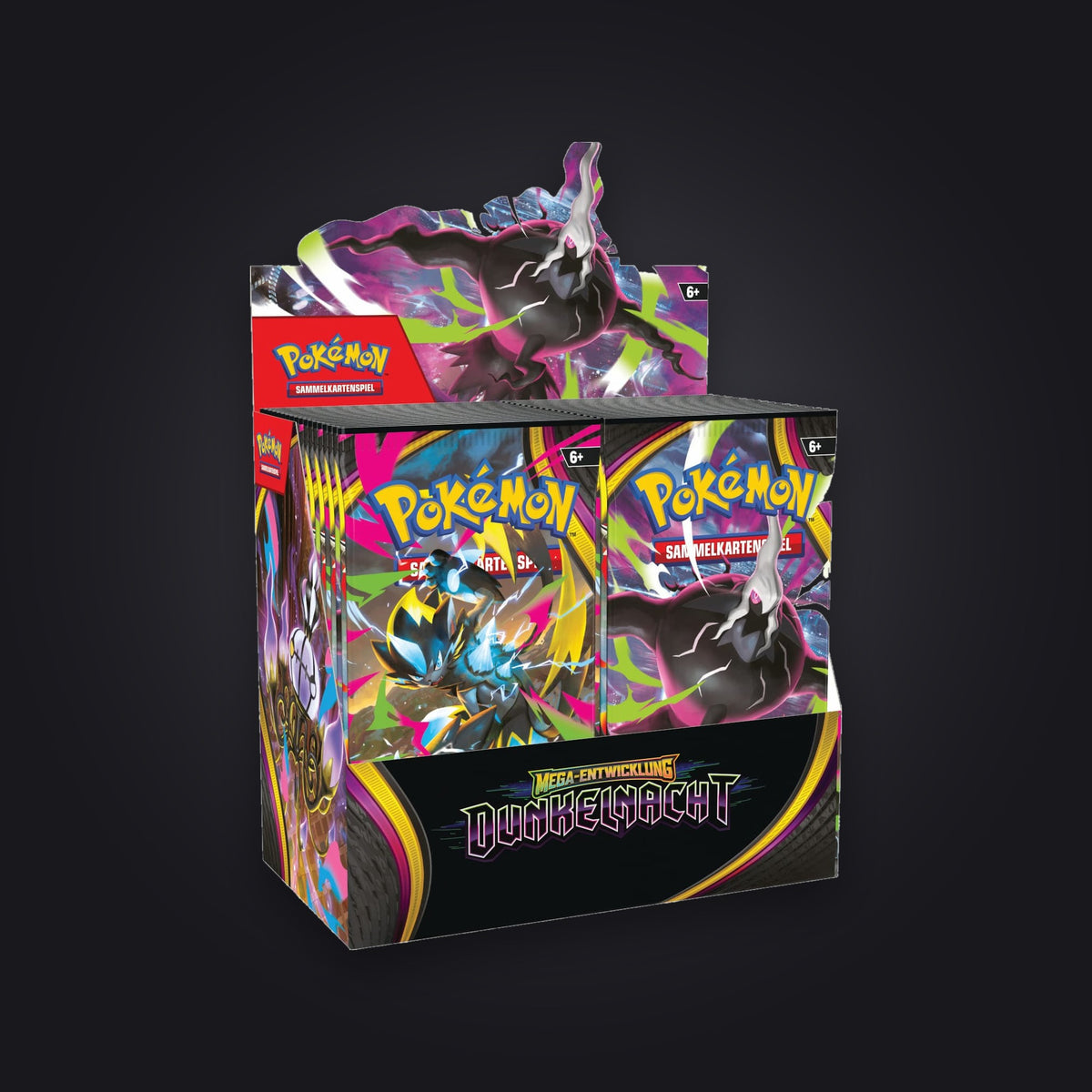 Pokémon Dunkelnacht Display – 36 Booster (ME5) Deutsch