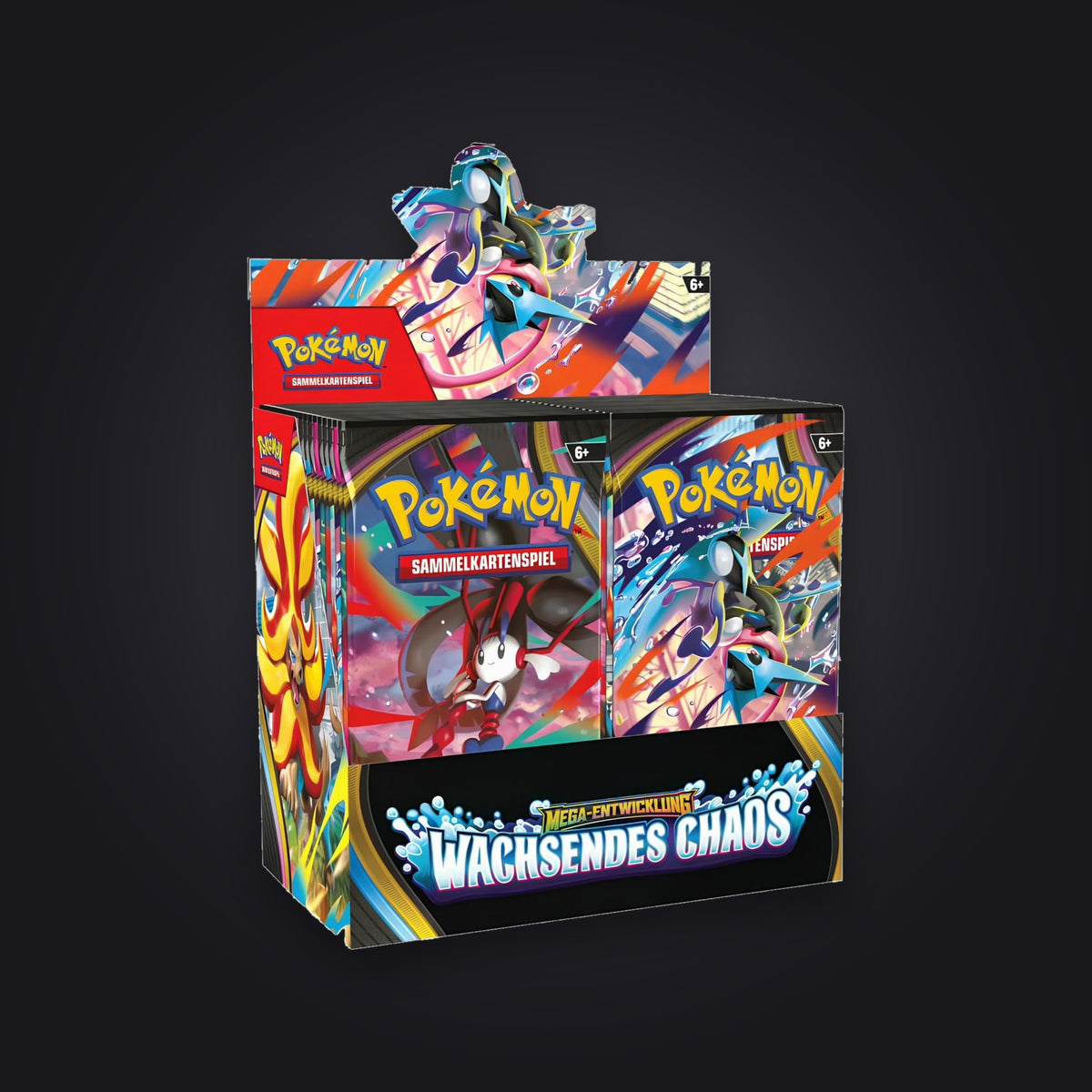 Pokémon Wachsendes Chaos Display – 36 Booster (ME4) Deutsch