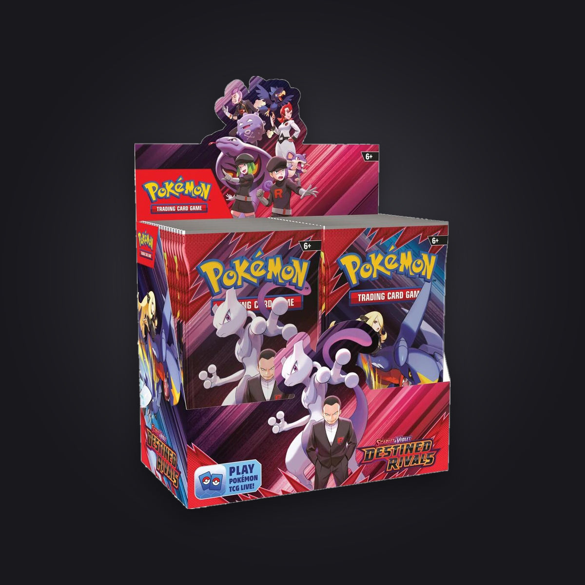Pokémon Destined Rivals Booster Box – 36 Booster (SV10) Englisch