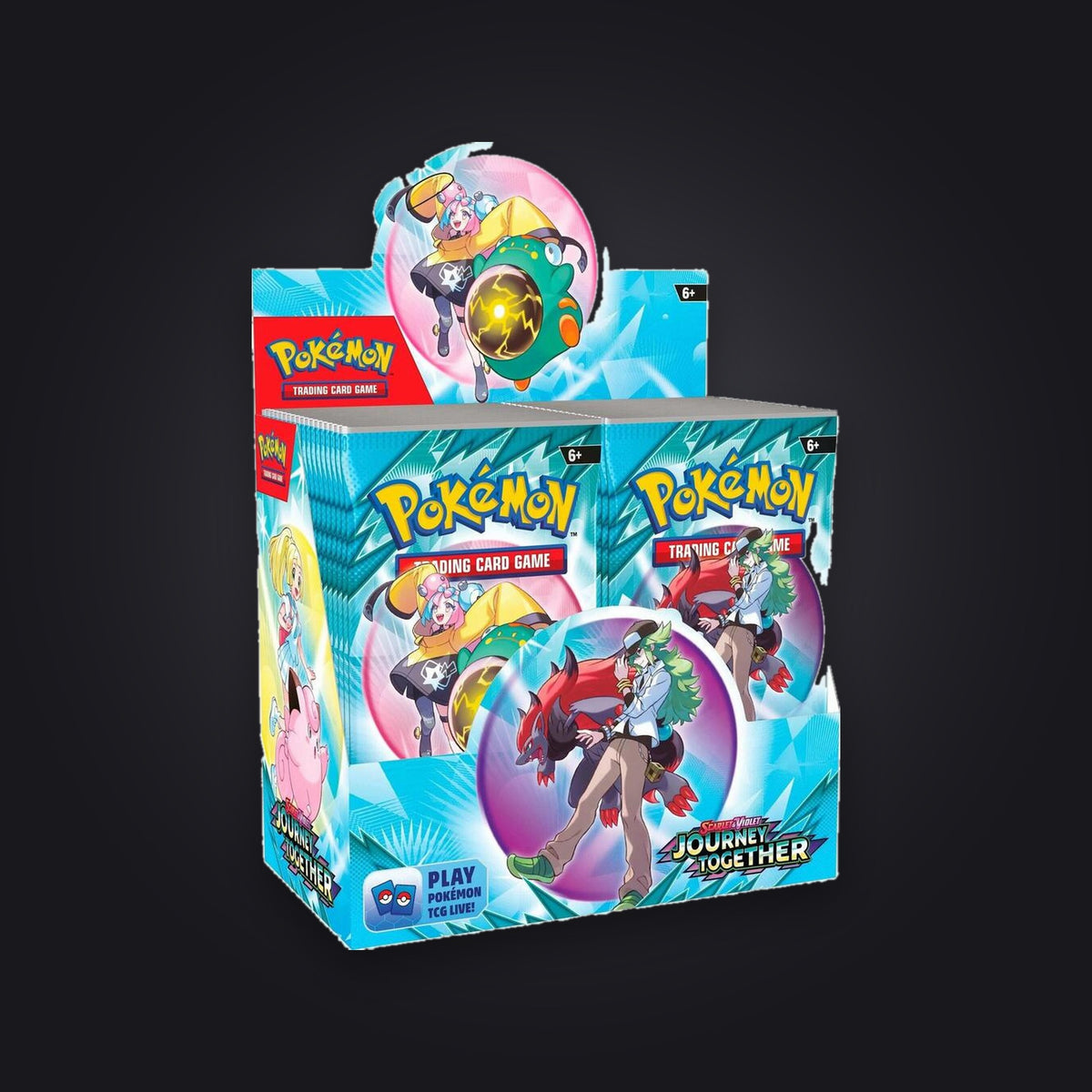 Pokémon Journey Together Booster Box – 36 Booster (SV9) Englisch