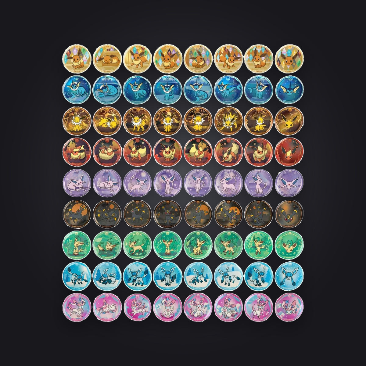 1x Pokémon - Terastal Grand Gathering Badge Set (CSV9.5)