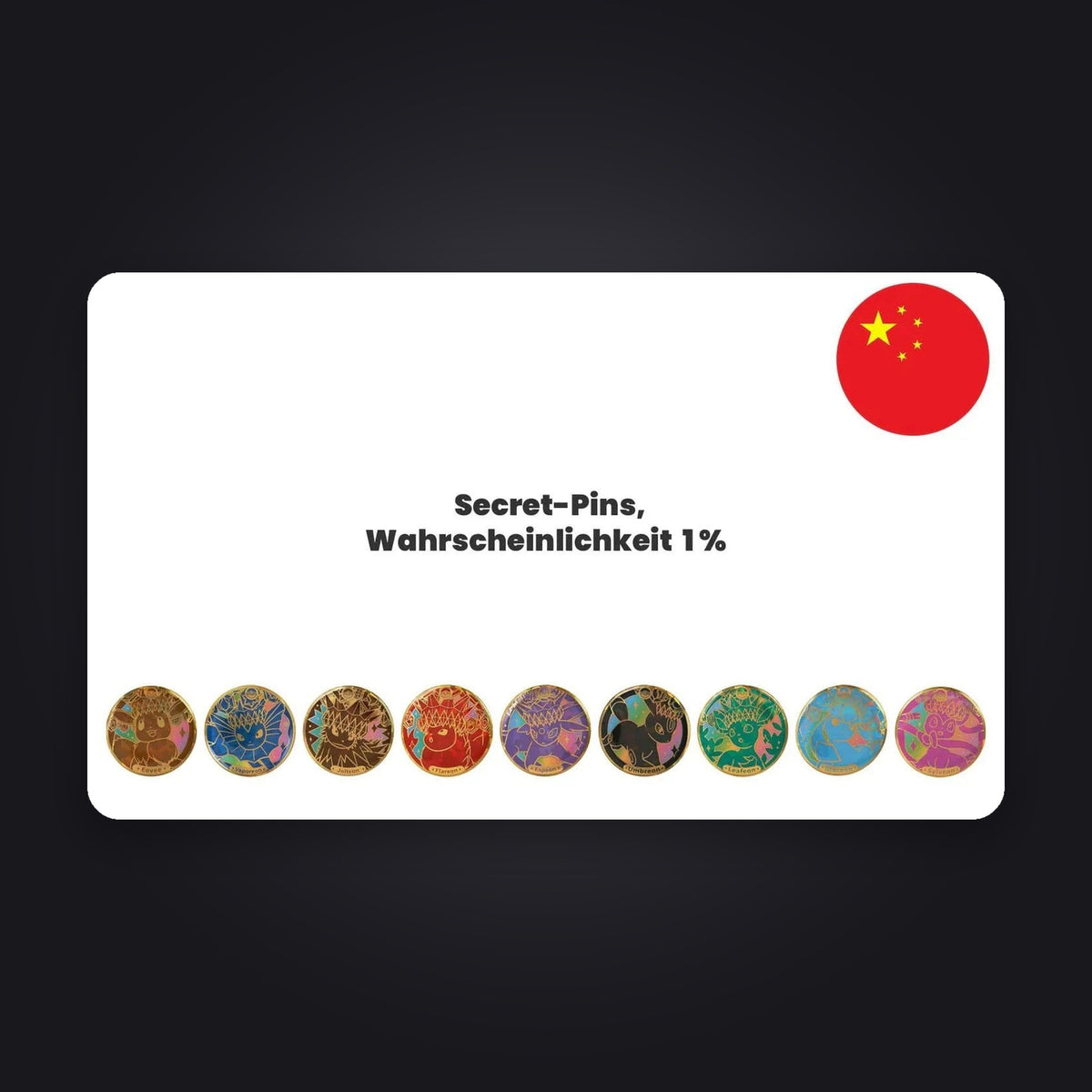 1x Pokémon - Terastal Grand Gathering Badge Set (CSV9.5)