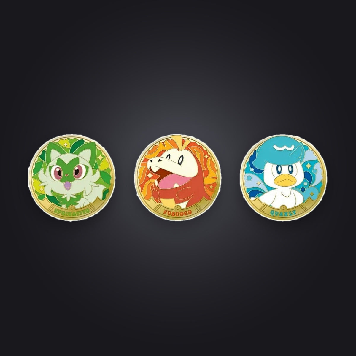 Pokemon Paldea Blind Box - Magnetic Coin Set [S-CHN]