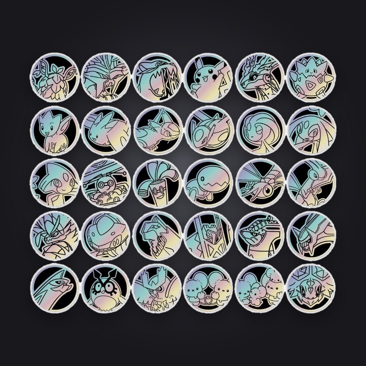 Pokémon Coin Set - Stellar Crystal (CSV9) [S-CHN]